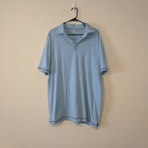 Nat Nast XL Light Blue Golf Polo Shirt